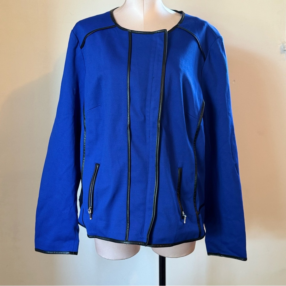I-N-C Women’s Blue Blazer Size2X